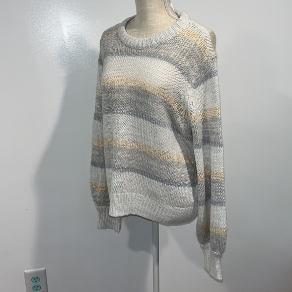 LC Lauren Conrad Striped Sequin Sweater - Picture 8 of 14